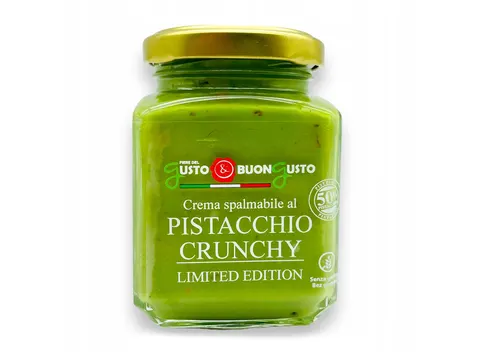 Gusto & Buon Gusto Krem Pistacja Crunchy 200g