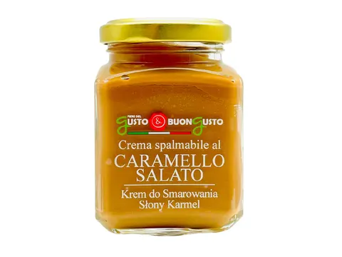 Gusto & Buon Gusto Krem Słony Karmel 200g