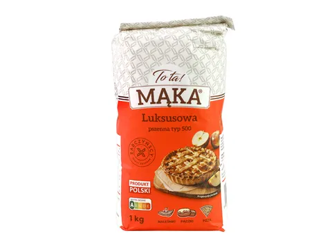 Mąka pszenna typ 500 Luksusowa 1 kg - To ta!