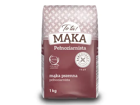 Mąka pszenna pełnoziarnista 1 kg - To ta!