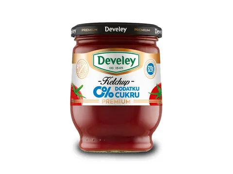 DEVELEY Ketchup Premium bez dodatku cukru 260g Develey
