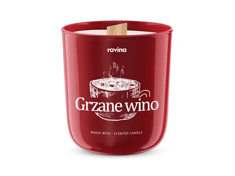 ravina Świeca zapachowa Grzane Wino 175g ravina