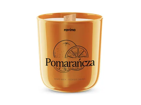ravina Świeca zapachowa Pomarańcza 175g ravina
