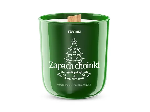 ravina Świeca zapachowa Zapach Choinki 175g ravina