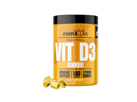 Hiro.Lab Witamina D3 4000IU - 140 kapsułek