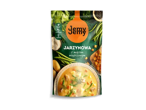 Jemy Zupa jarzynowa z mięsem wieprzowym 450g
