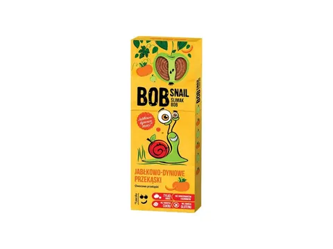 Przekąska jabłko-dynia bez dodatku cukrów 30g BOB SNAIL