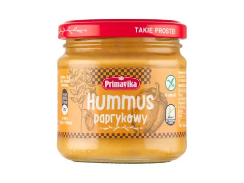 Hummus Paprykowy 160g PRIMAVIKA
