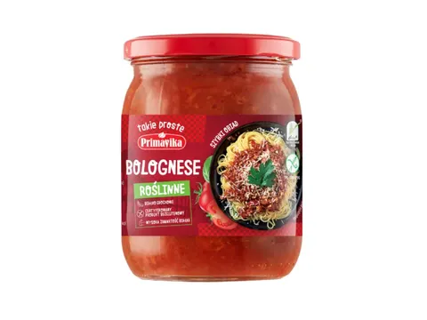 Primavika Bolognese roślinne danie obiadowe 470g
