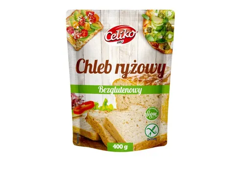 Celiko Chleb ryżowy bezglutenowy 400g