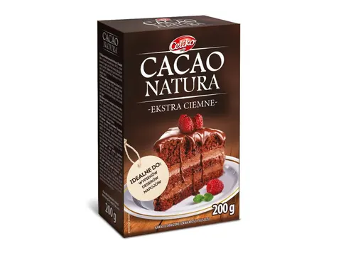 Celiko Kakao naturalne ciemne Cacao Natura 200g