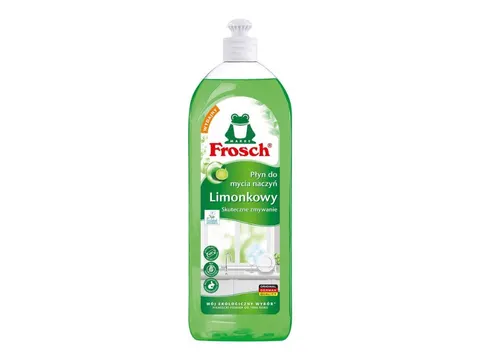 FROSCH Ekologiczny Płyn do Mycia Naczyń Limonkowy Skuteczne Zmywanie 750ml