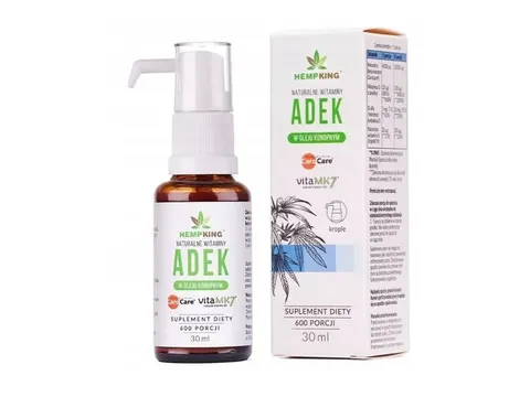 HEMPKING Witamina ADEK w oleju konopnym 30ml