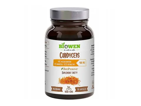 Biowen Ekstrakt z Cordyceps Sinensis 400mg 90 kaspułek