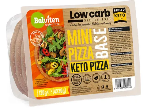 Balviten Mini spody do pizzy bezglutenowe 4x30g