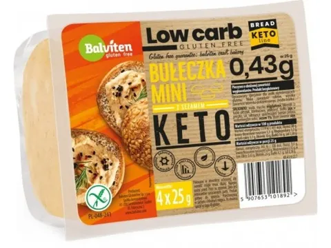 Balviten Bułeczki z sezamem bezglutenowe 100g