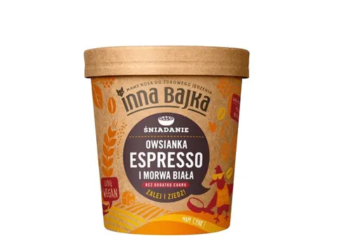 INNA BAJKA Owsianka espresso i morwa biała 70g