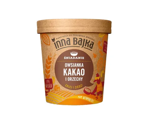 INNA BAJKA Owsianka kakao i orzechy 70g