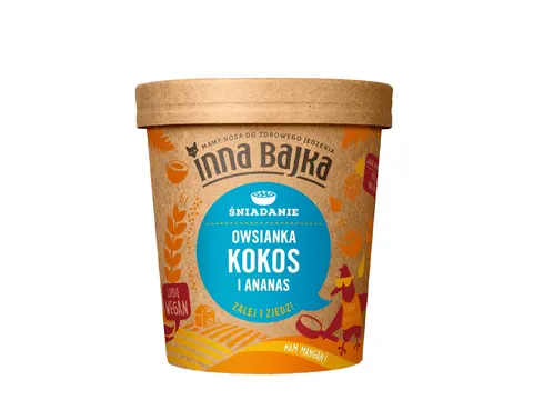 INNA BAJKA Owsianka kokos i ananas 70g