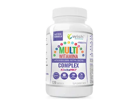 WISH MULTI WITAMINA COMPLEX 120 kapsułek
