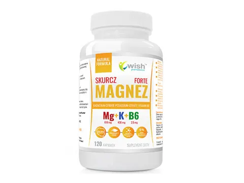 WISH Magnez skurcz FORTE 120 kapsułek