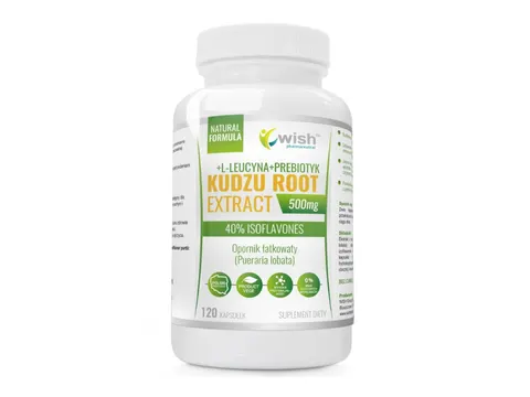 Wish kudzu root extract 500mg 60 caps.