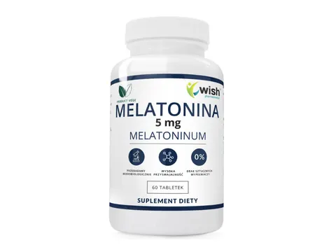 WISH Melatonina 5mg 60 tabletek