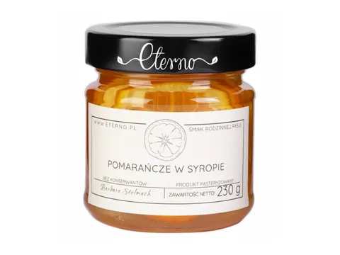 ETERNO Pomarańcze w syropie 230g