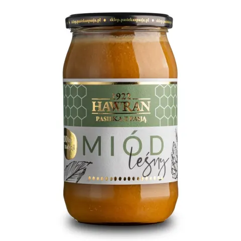 Hawran Miód leśny 1050g