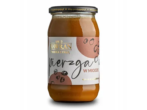 Hawran Miód wielokwiatowy z pierzgą 1010g