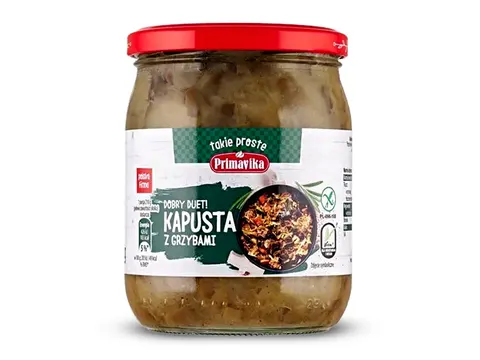 Primavika Kapusta z grzybami 420g