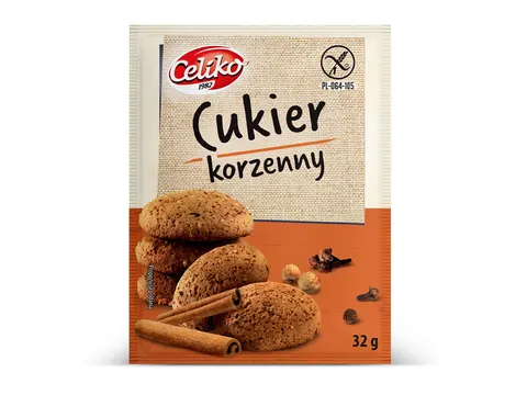 Celiko Cukier korzenny bezglutenowy 32g