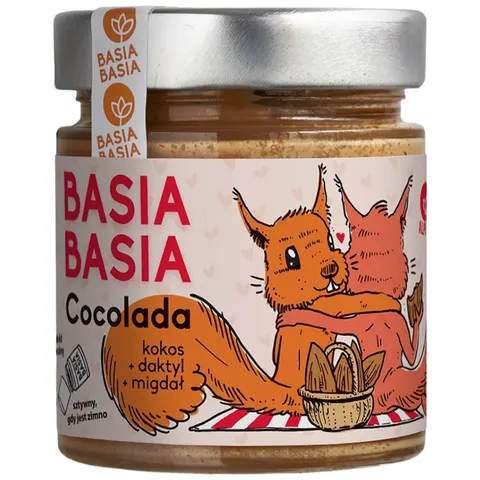 BASIA Krem z kokosa, daktyli i migdała Cocolada 210 g