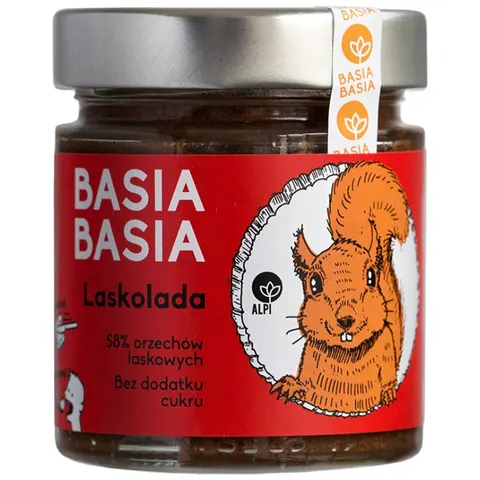 BASIA Krem orzechowy Laskolada 210 g