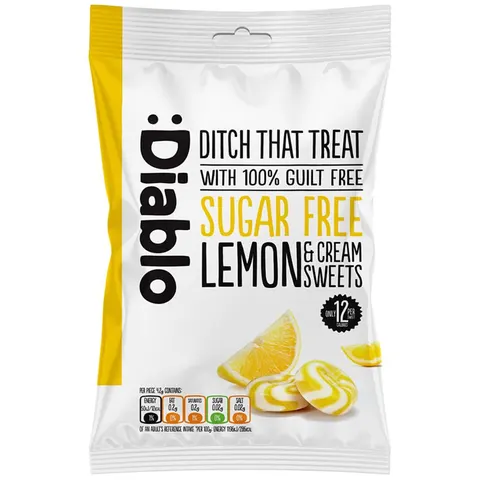 CUKIERKI ŚMIETANKOWO CYTRYNOWE B/C DIABLO 75G