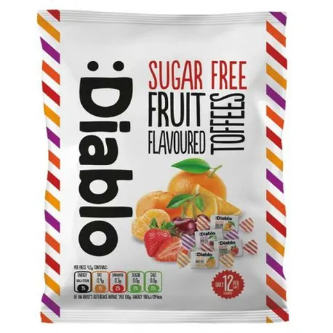 CUKIERKI CIĄGUTKI OWOCOWE B/C 75G DIABLO