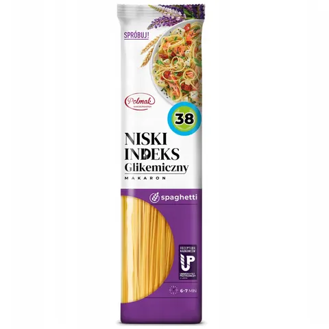 Polmak Makaron spaghetti Niski indeks glikemiczny 250 g