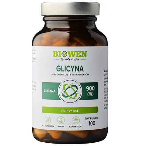 Biowen Glicyna - 100 kapsułek