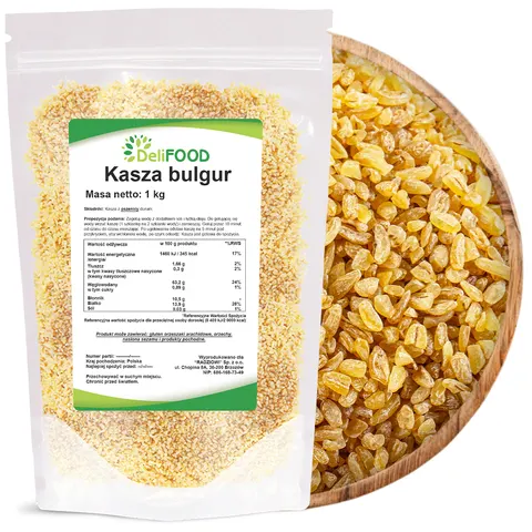 DeliFOOD Kasza bulgur 1000g