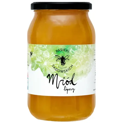 PASIEKI RODZINY SADOWSKICH Miód lipowy 1200g