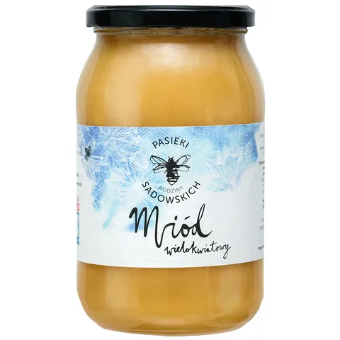 PASIEKI RODZINY SADOWSKICH Miód wielokwiatowy 1200g