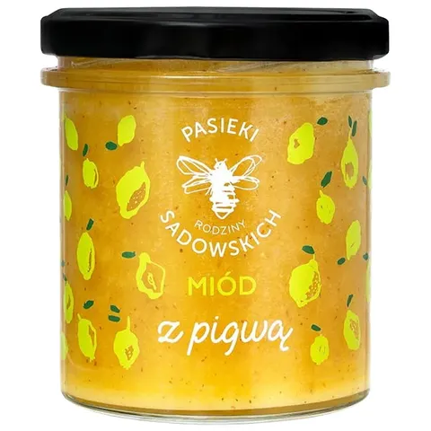 PASIEKI RODZINY SADOWSKICH Miód z pigwą 430g