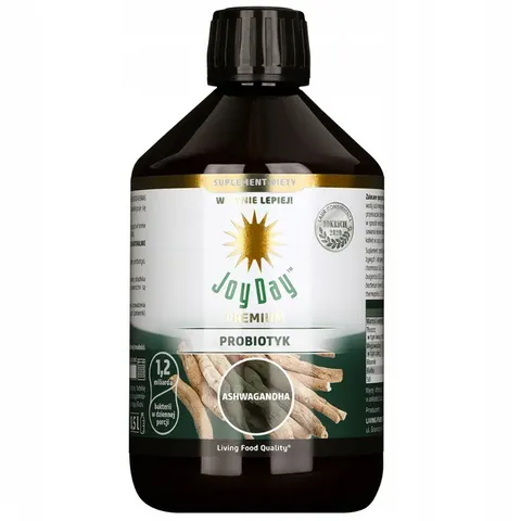 Joy Day Probiotyk z ashwagandhą bezglutenowy bio 500 ml