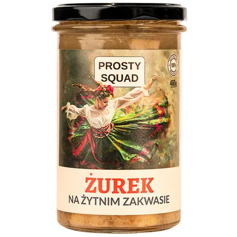 PROSTY SQUAD Żurek na żytnim zakwasie 460g