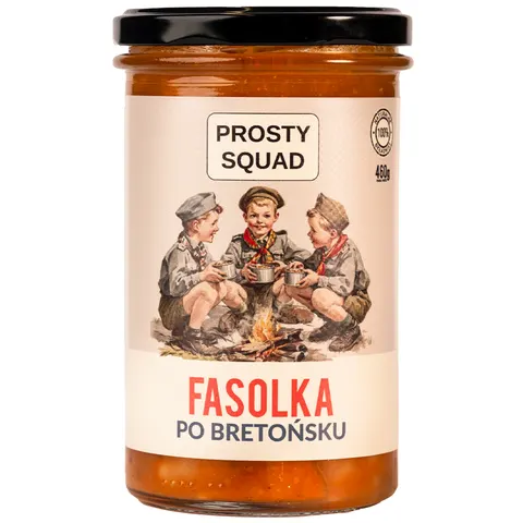 PROSTY SQUAD Fasolka po bretońsku 460g