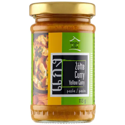 House of Asia Pasta curry żółta 113g