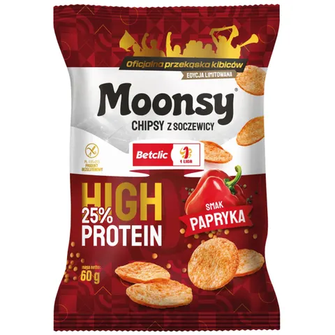 Moonsy soczewicowe Paprykowe 60 g