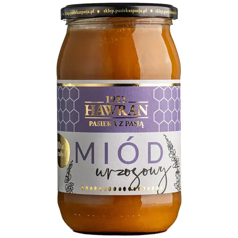 Hawran Miód wrzosowy 1050g