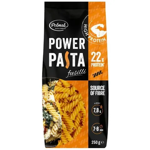 Polmak Makaron proteinowy fusilli Power Pasta 250 g