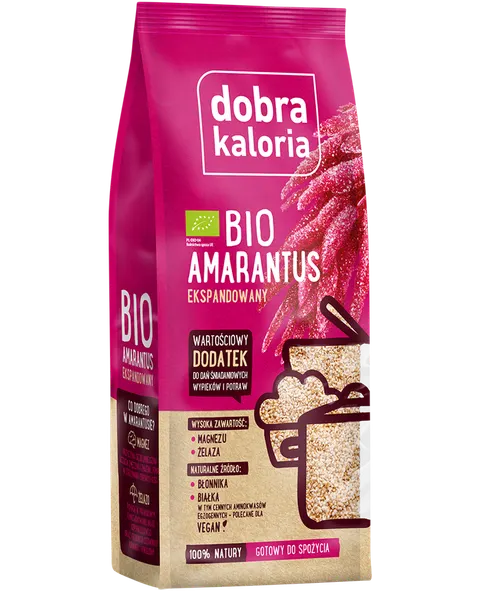 Dobra Kaloria Amarantus ekspandowany BIO 120g